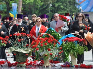 Мемориальная церемония в Алма-Ате