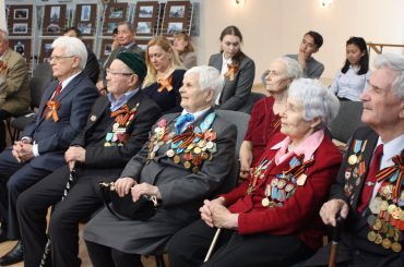 Встреча с ветеранами в канун Дня Великой Победы