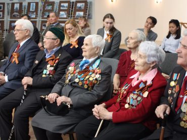Встреча с ветеранами в канун Дня Великой Победы