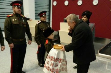 Визит атамана СКВРиЗ в Казахстан