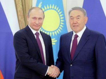 Назарбаев и Путин обсудили итоги встречи в Минске
