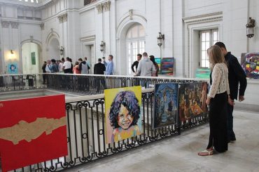 Выставка современных русских авангардистов проходит в Музее революции Кубы