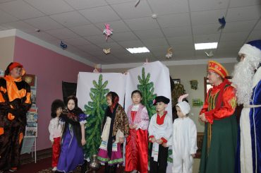 Благотворительный спектакль «Морозко», для детей инвалидов «Ғажап». АРЦ «Славяне»