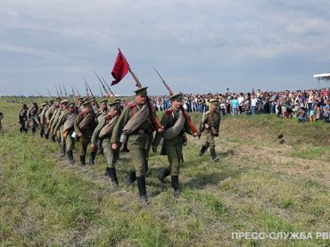 Российские соотечественники принимают участие в реконструкции боёв Первой мировой войны