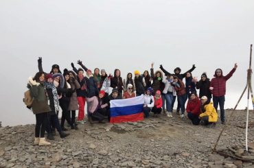 На главной вершине Армении — горе Арагац прозвучали стихи на русском языке
