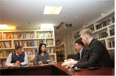 В Российском культурном центре в Пекине состоялась встреча с делегацией Московского авиационного института