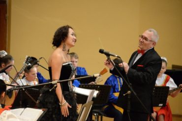 Концерт в Казахской национальной консерватории имени Курмангазы
