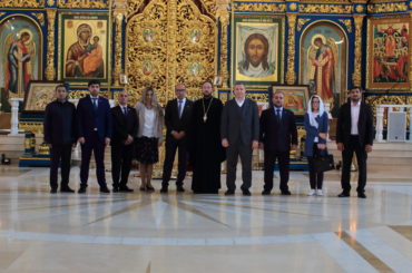 Участники делегации парламентской группы дружбы «Армения-Казахстан» посетили успенский кафедральный собор