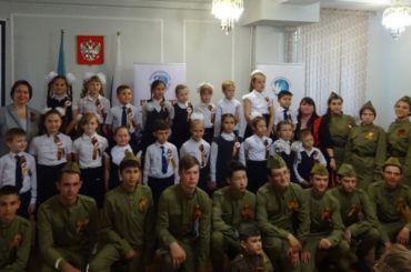 Встреча с военно-патриотическим отрядом «Контингент» в Алматы