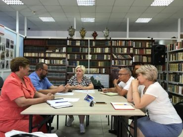В Народной библиотеке «Былина» состоялось очередное заседание