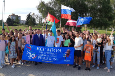 Международная факельная эстафета «Бег мира» прибыла в Усть-Каменогорск