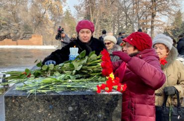 День блокадника в Алматы