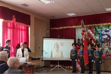 Посвящение в юные панфиловцы в Алматы