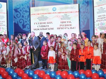 В Уральске прошел фестиваль детских фольклорных коллективов
