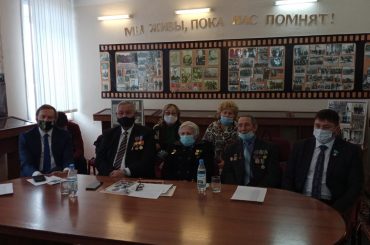 Ветераны из Казахстана приняли участие в международной телеконференции