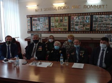 Ветераны из Казахстана приняли участие в международной телеконференции