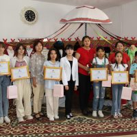 В Кызылорде прошел конкурс рисунков,посвященный Дню защиты детей.