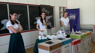Активисты Русского культурного центра ВКО провели экологический урок