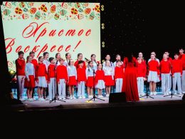 Традиционный Пасхальный концерт, организованный отделом культуры Уральской и Атырауской епархии в партнерстве с ЗКО ОО «Центр русской культуры»