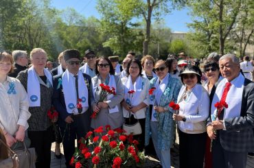В Караганде прошли торжественные мероприятия, посвященные 81-й годовщине Великой Победы