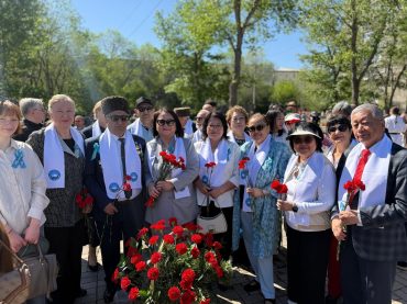 В Караганде прошли торжественные мероприятия, посвященные 81-й годовщине Великой Победы