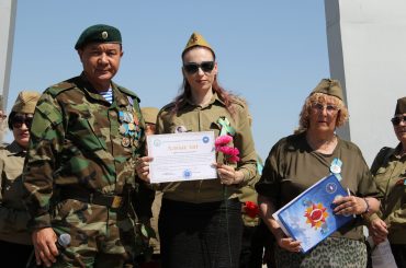 ОКЦ «Славяне»г.Кызылорды провел митинг памяти