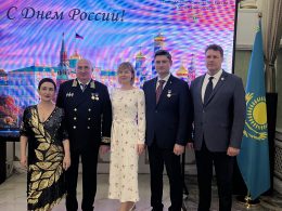Празднование Дня России: представители КСОРС г. Семипалатинска посетили торжественный прием в Усть-Каменогорске