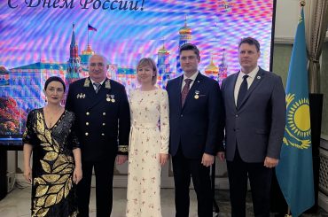 Празднование Дня России: представители КСОРС г. Семипалатинска посетили торжественный прием в Усть-Каменогорске