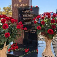 Торжественное открытие мемориального комплекса. Тараз